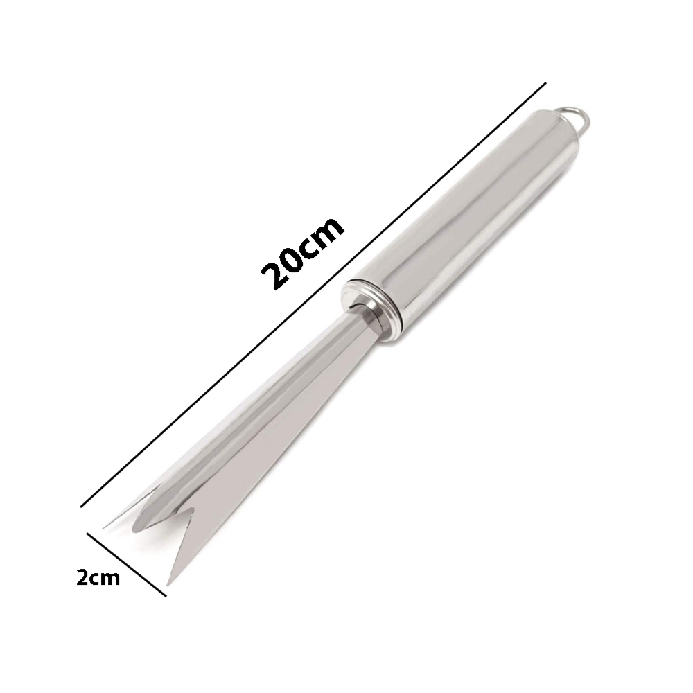Stainless Steel Vegetable & Fruit Peeler – Kitchen Potato, Carrot & Cucumber Peeler Tool (20cm)