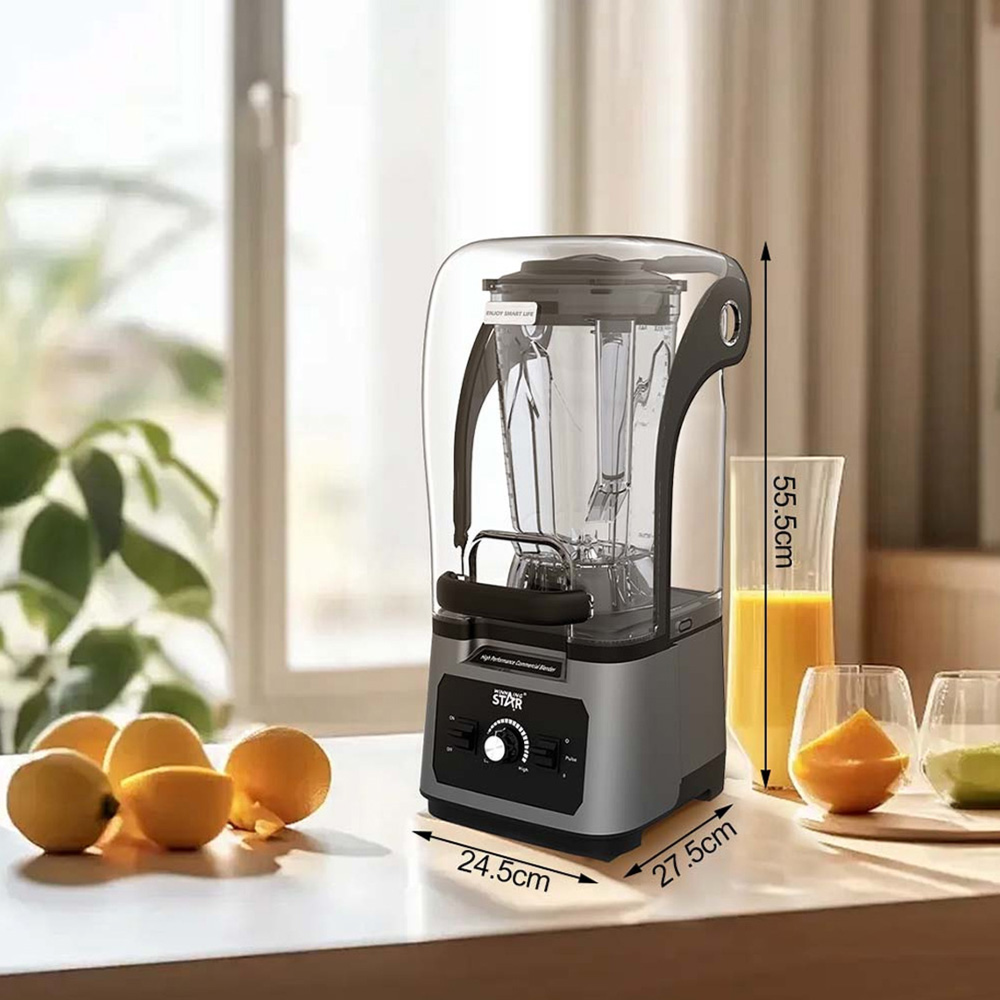Premium ST-5902 High-Speed Blender – Powerful Multi-Function Kitchen Mixer
