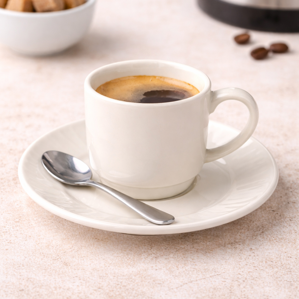Luxury 12 PCS Ceramic Cup & Saucer Set – Elegant Tea & Coffee Serving Set with Elegant Gift Box Packaging