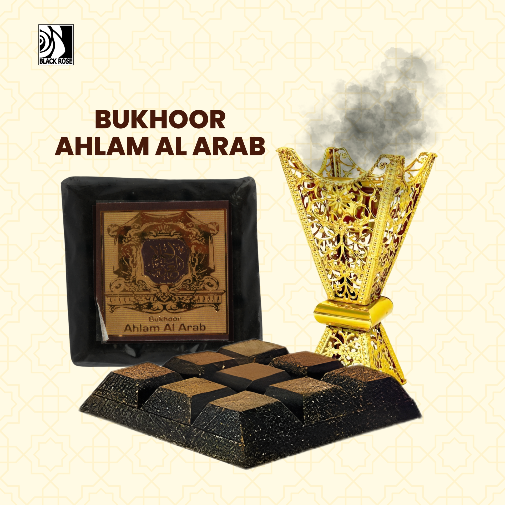 BUKHOUR AHLAM AL ARAB 40g – Premium Luxury Arabian Incense