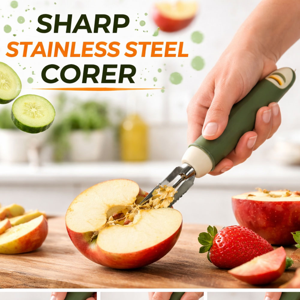 Stainless Steel Multi-Purpose Peeler & Scaling Tool