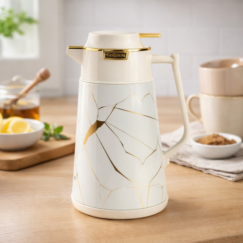 Premium Insulated Vacuum Flask (1L) – Hot & Cold (27cm)
