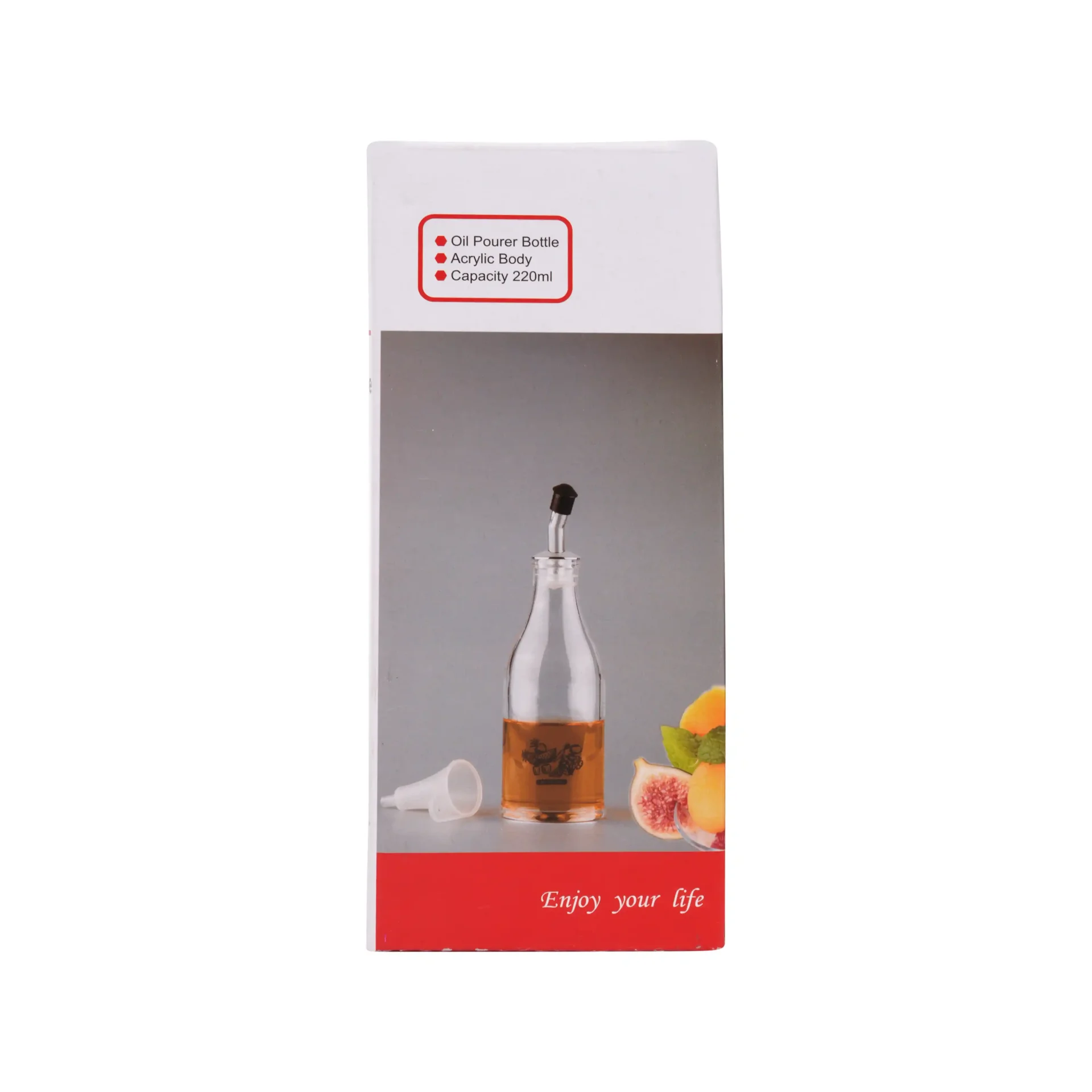 Acrylic Oil & Vinegar Dispenser