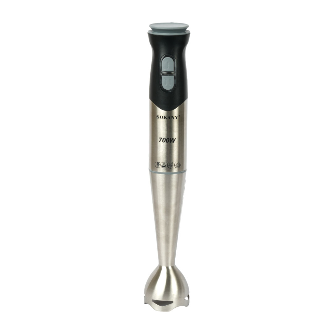 Sokany 4-in-1 Hand Blender Set – 700W High Power, 20 Speeds & Ice Crushing