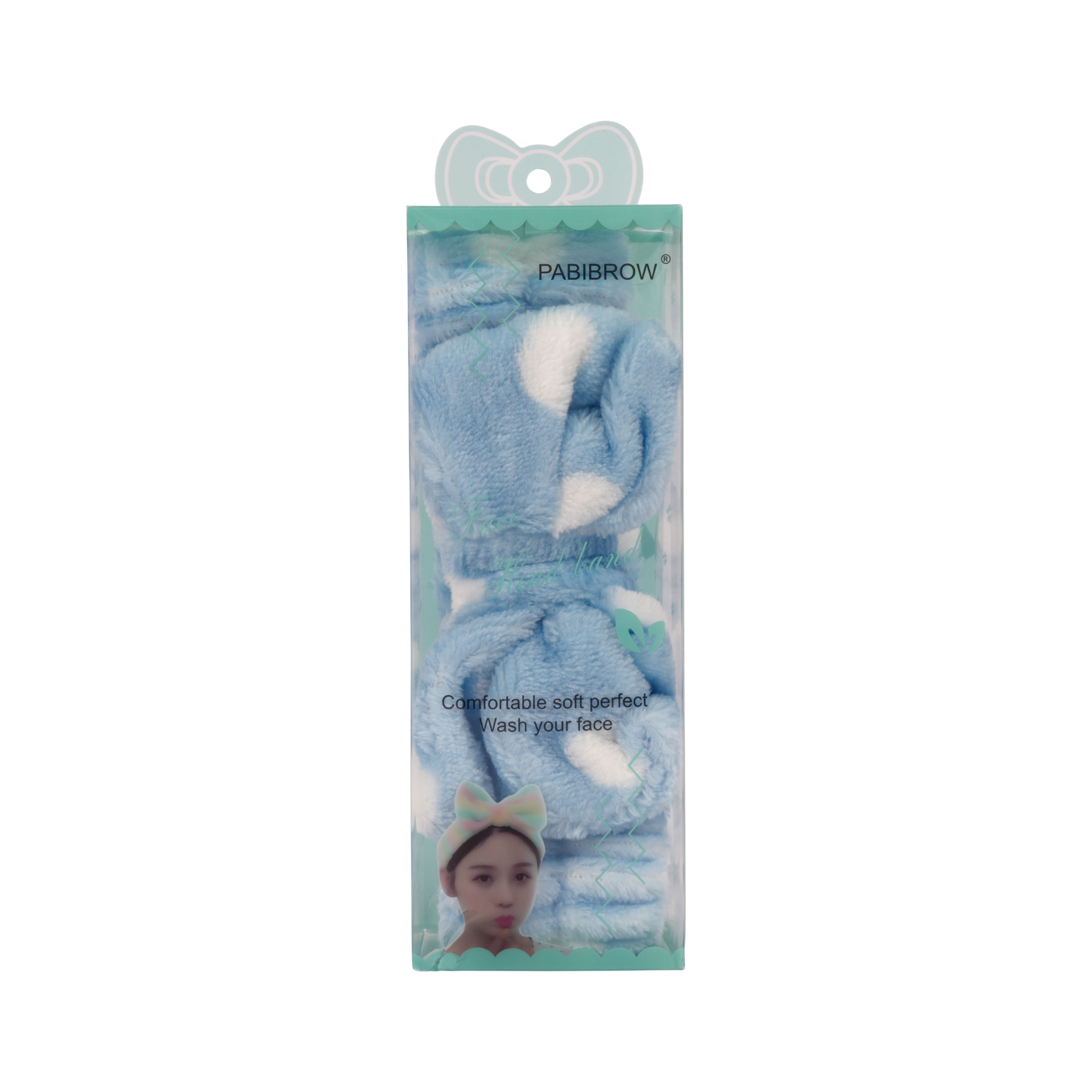 Microfiber Spa Set: Plush Makeup Headband & Water-Absorb Wristbands