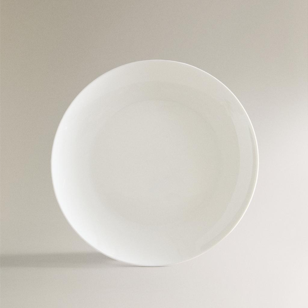 Ceramic Coupe Dinner Plate - (15.5cm)