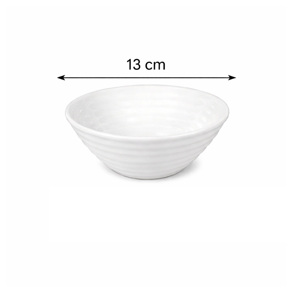 White Ceramic soup bowl (13cm)