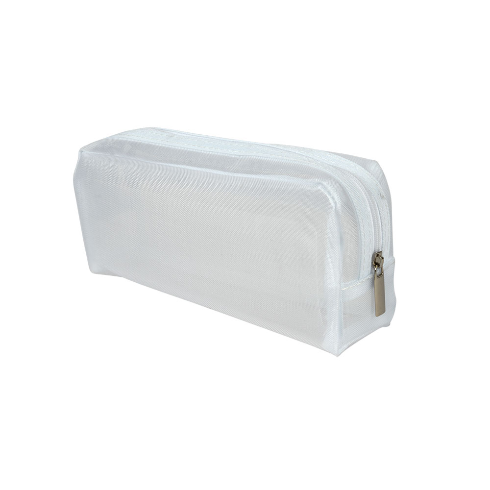 Transparent Mesh Multi-Purpose Pencil Case & Stationery Organizer