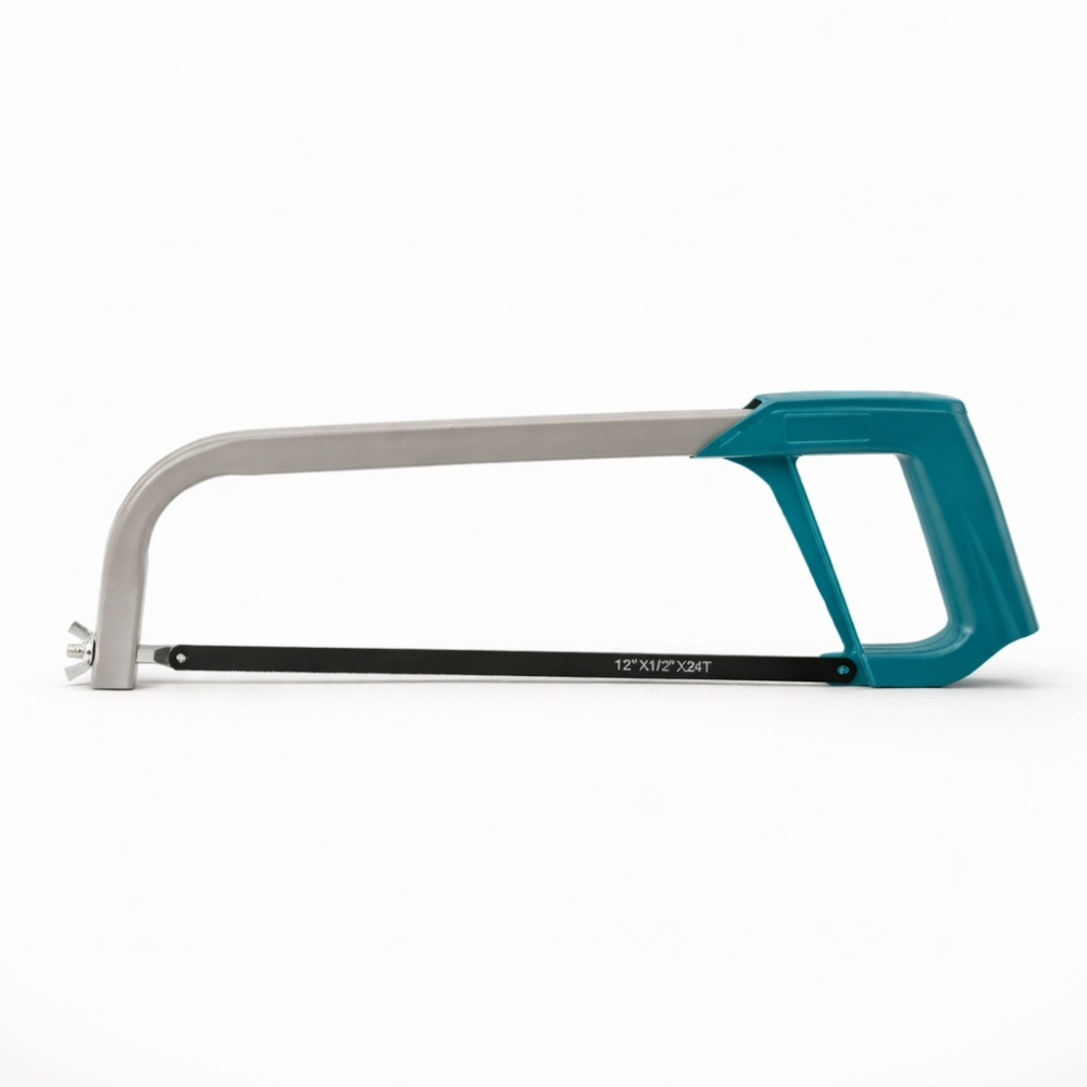 12-Inch Heavy-Duty Professional Hacksaw with Ergonomic Grip