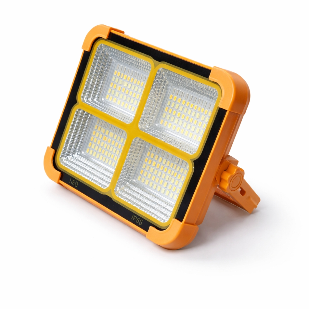 HG DUE Solar LED Emergency Light (HG 66) 288PCS LED, 6000mAh Battery