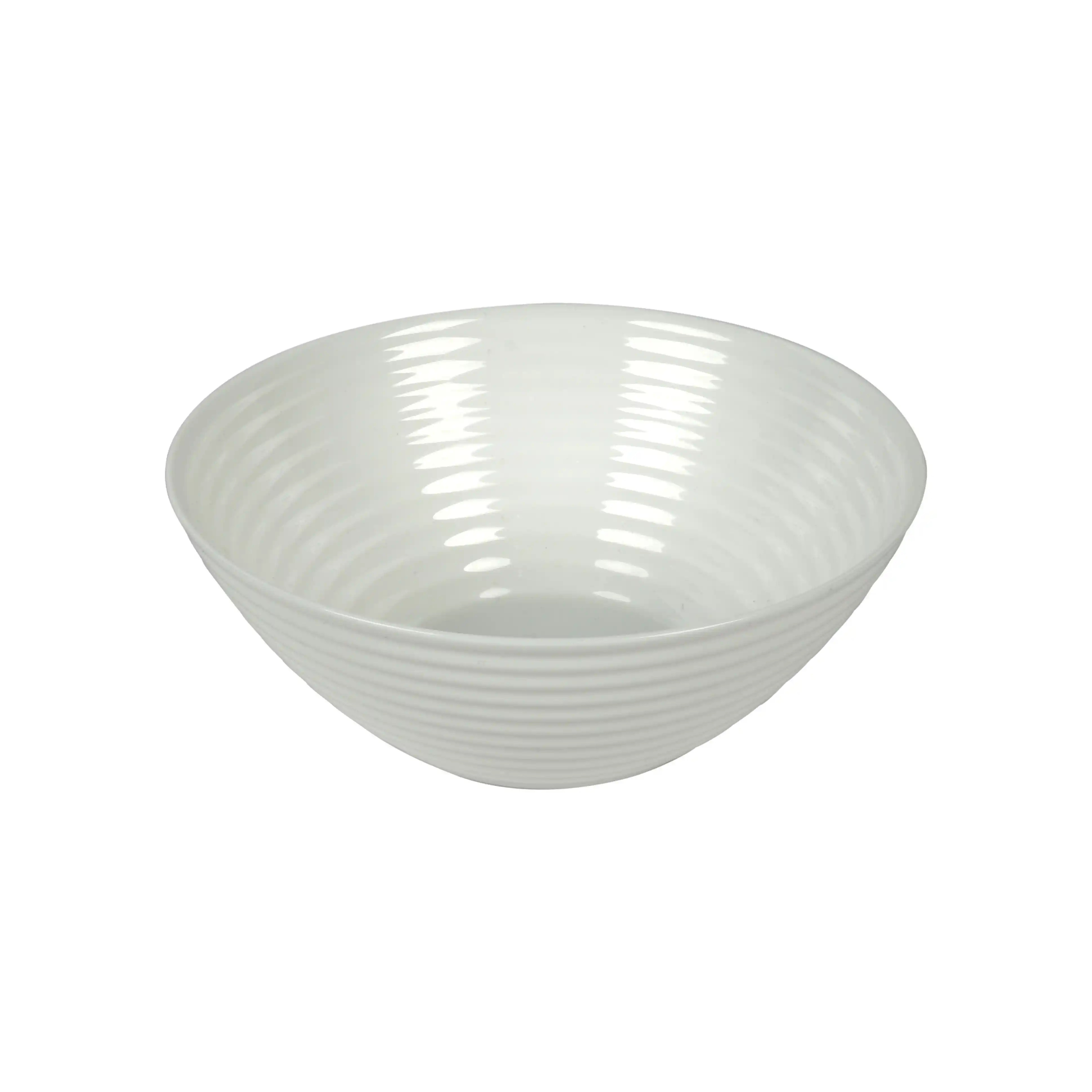 White Ceramic soup bowl