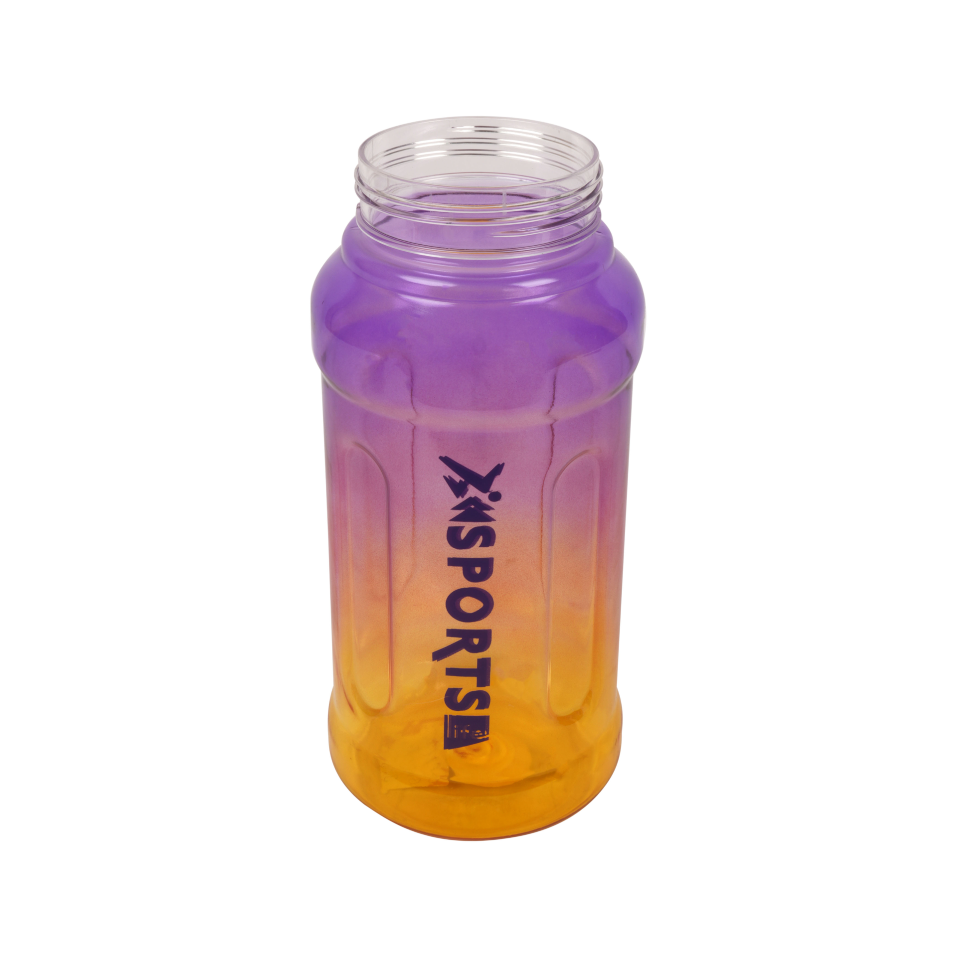 Gradient Sports Water Bottle (Purple & Orange) – 1L