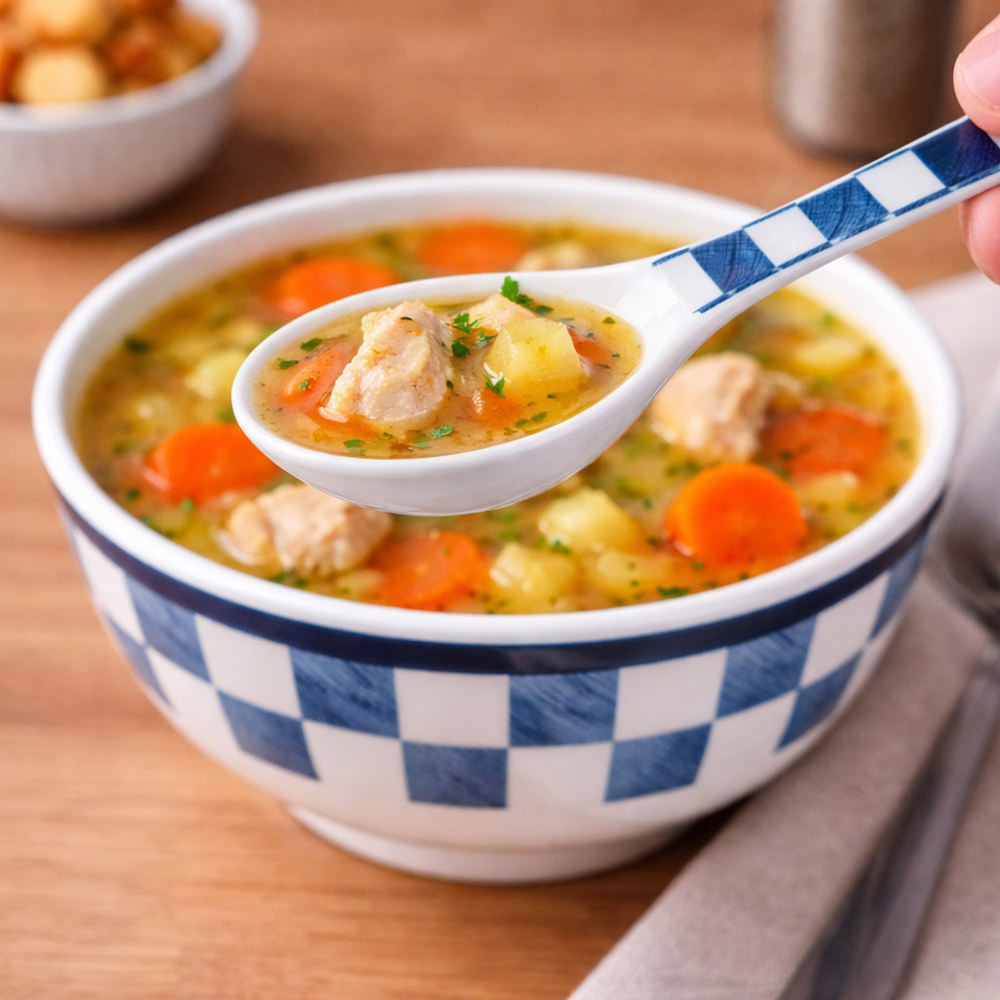 Melamine soup spoon | printed soup spoon |
