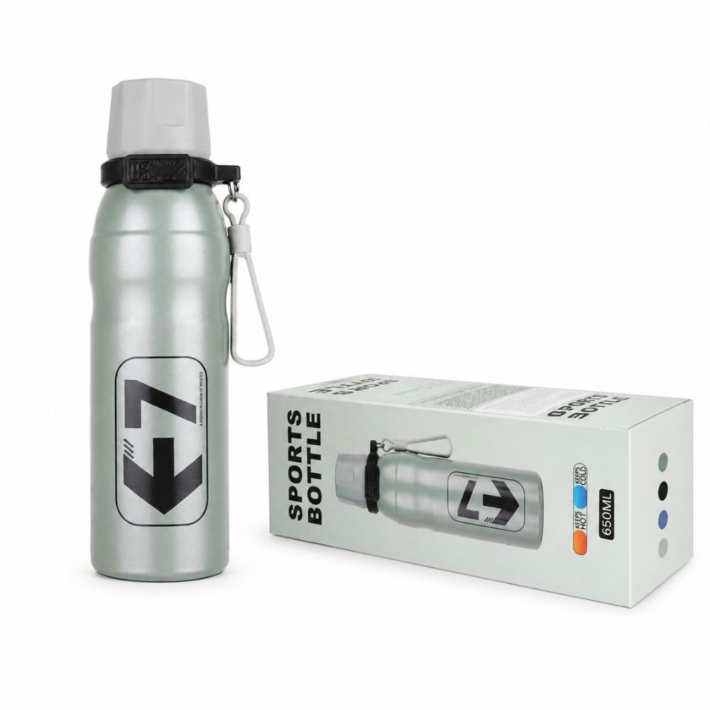Premium Insulated Stainless Steel Sports Bottle Leak Proof Durable Design 650Ml