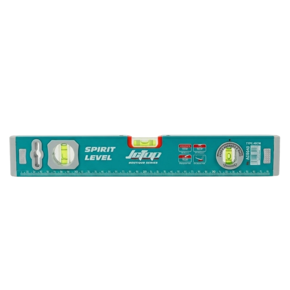 JCTOP Boutique Series 40cm Professional Spirit Level Compact and portable for various tasks
