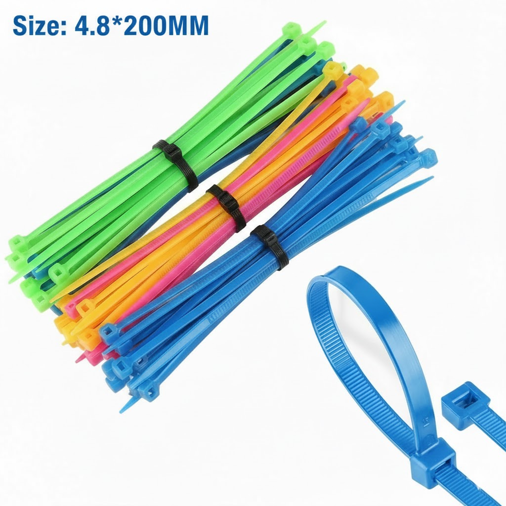 Premium Heavy-Duty Cable Ties – Multi-Purpose Durable Zip Ties for Home & Office