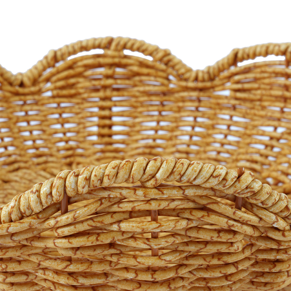 Woven Fruit Tray & Home Organizer Basket | Bread basket -25cm