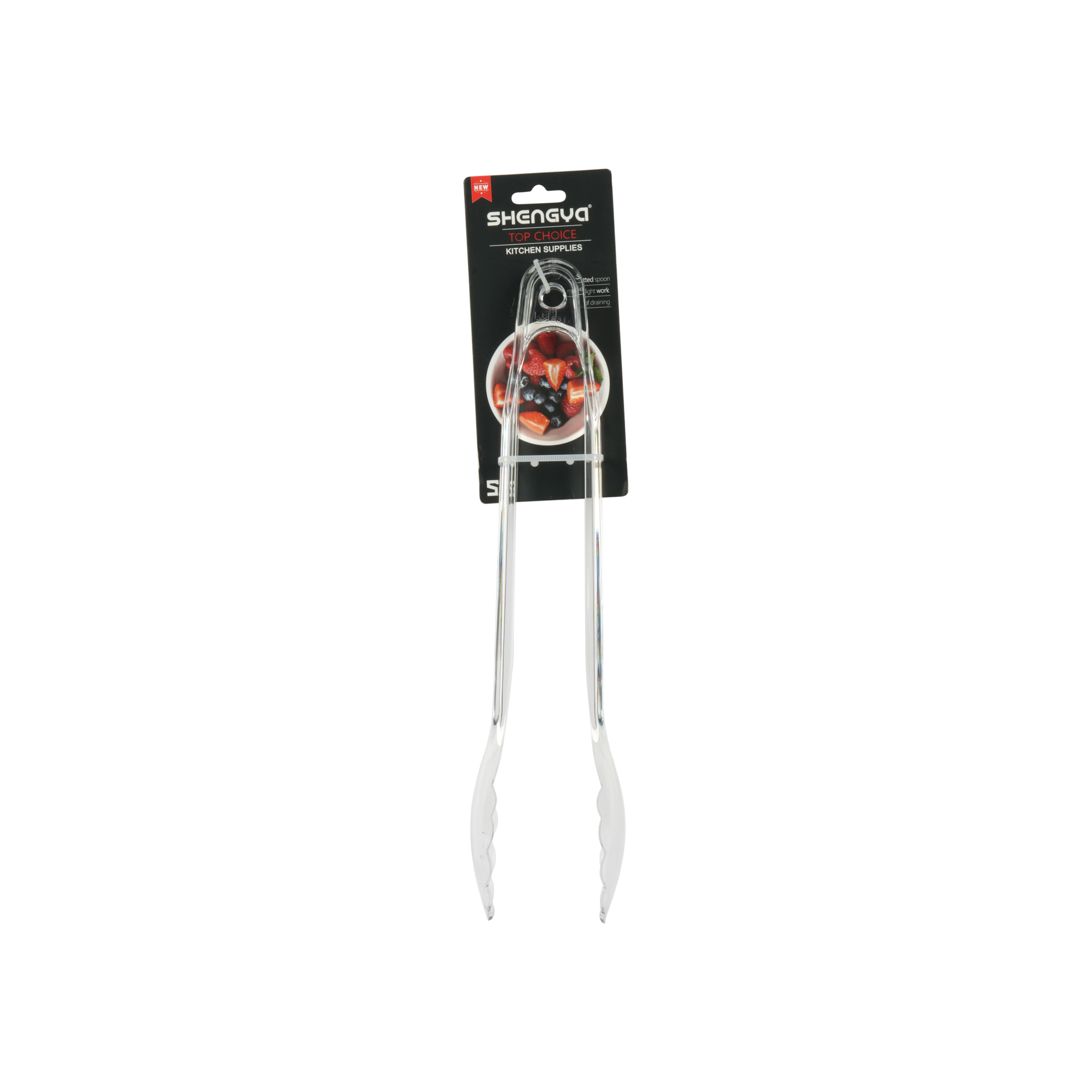 Disposable Plastic Food Serving Tongs | clear salad serving tongs