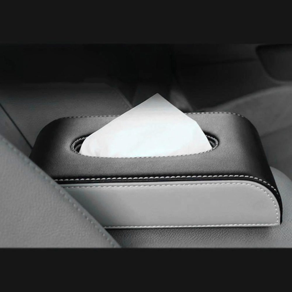 Premium Curved Tissue Box Holder | Elegant Tissue Dispenser for Home, Office & Car