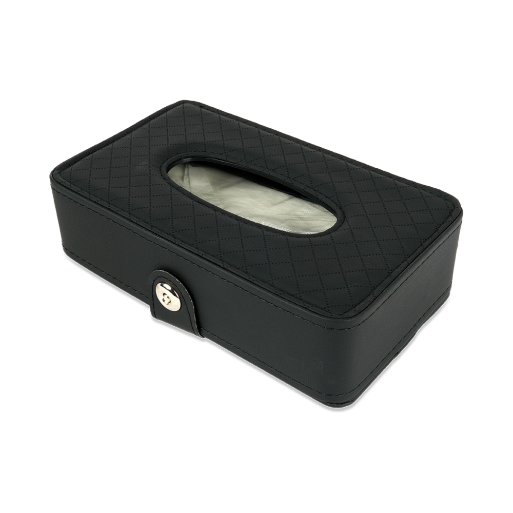 Premium Tissue Box Holder - Elegant Car & Home Dispenser