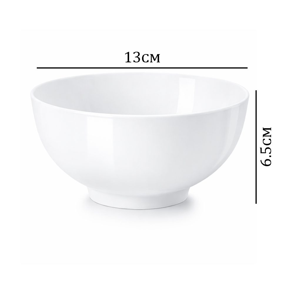 Ceramic Soup/Salad Bowl/Dining Bowl Elegant Design (13x6.5cm)