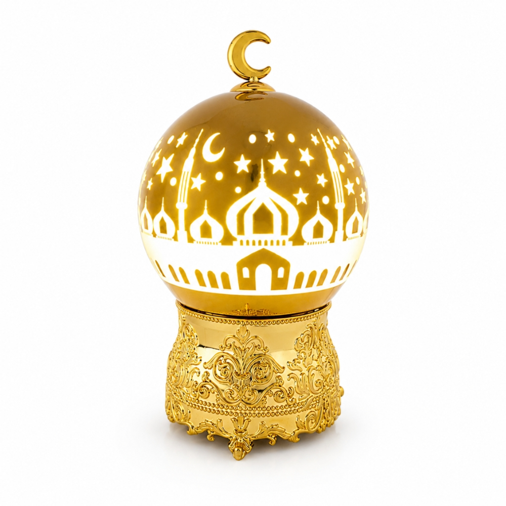 Ramadan Premium Decorative Mosque Design Light Size 24  Golden