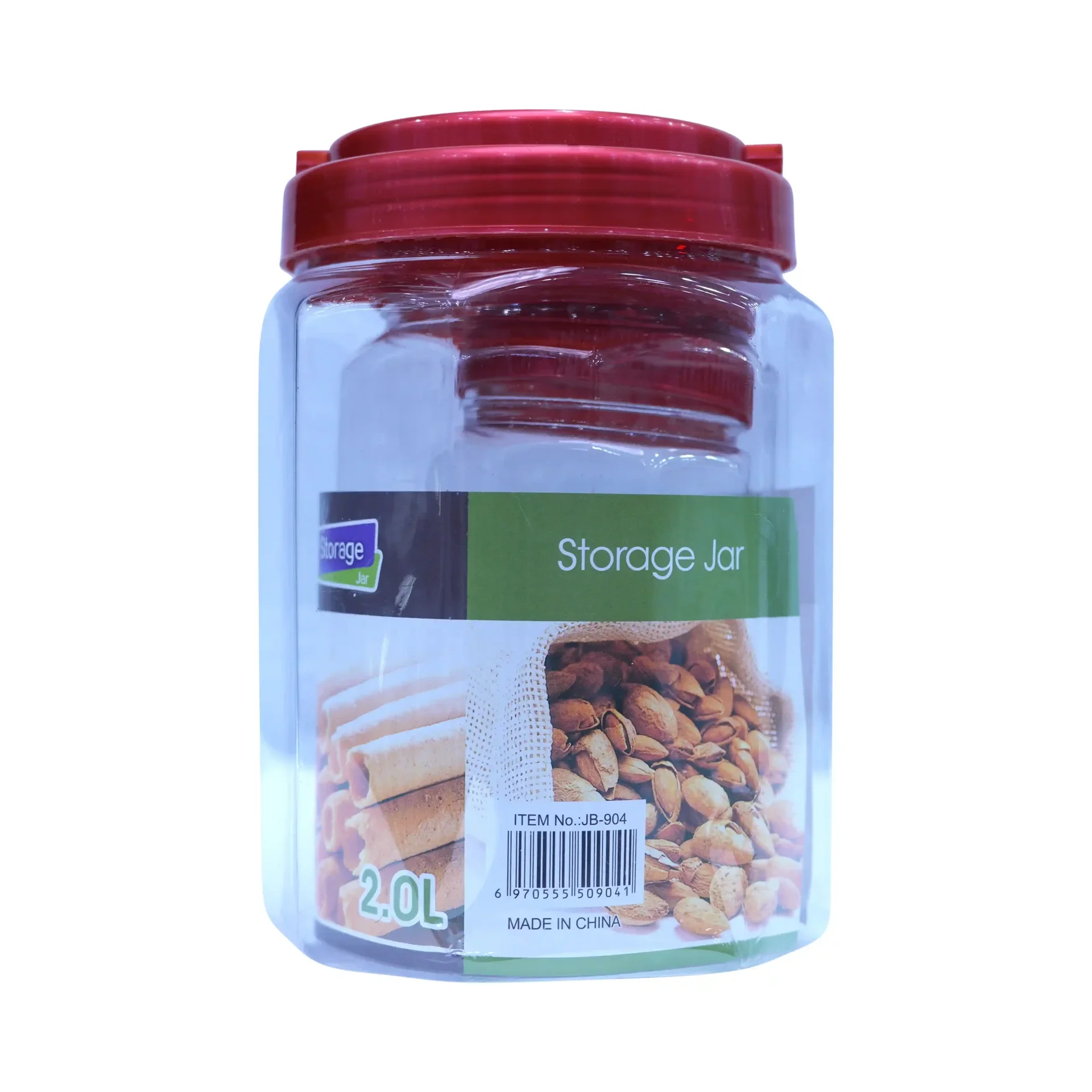 Multi-Size Airtight Plastic Storage Jar Set