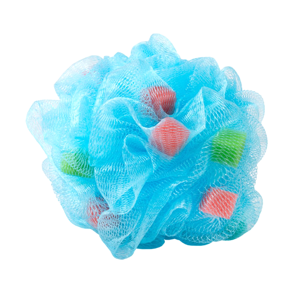 XL Loofah Bath Sponge - Extra Foaming (Green-Blue)
