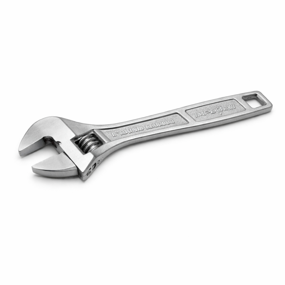 Professional Adjustable Steel Wrench 20cm
