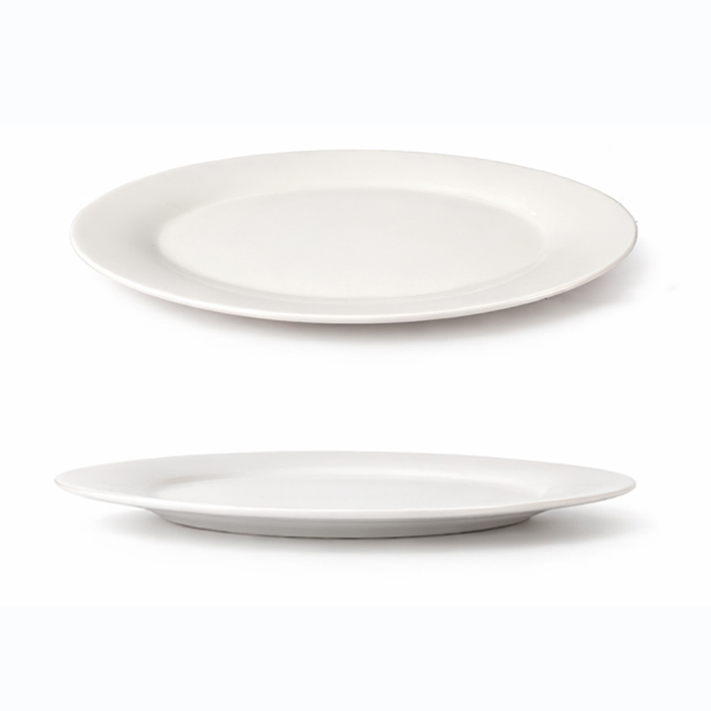 Ceramic Dinner & Steak Plate - (36cm x 23.5cm)