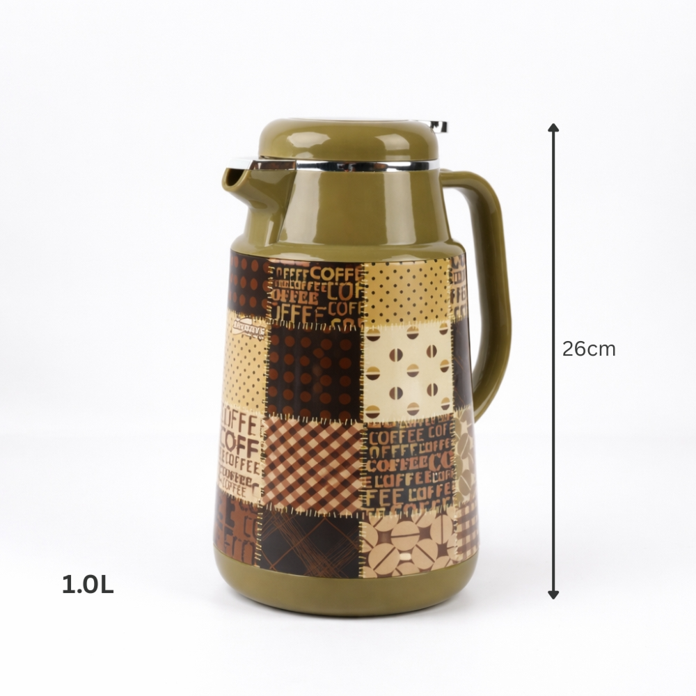 Premium Insulated Vacuum Flask (1L) – Hot & Cold (26cm)