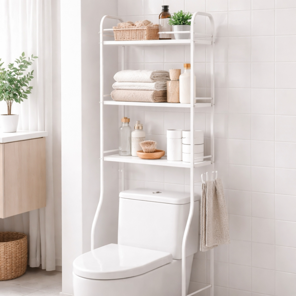 3-Tier Multi-Purpose Over-the-Toilet Storage Rack