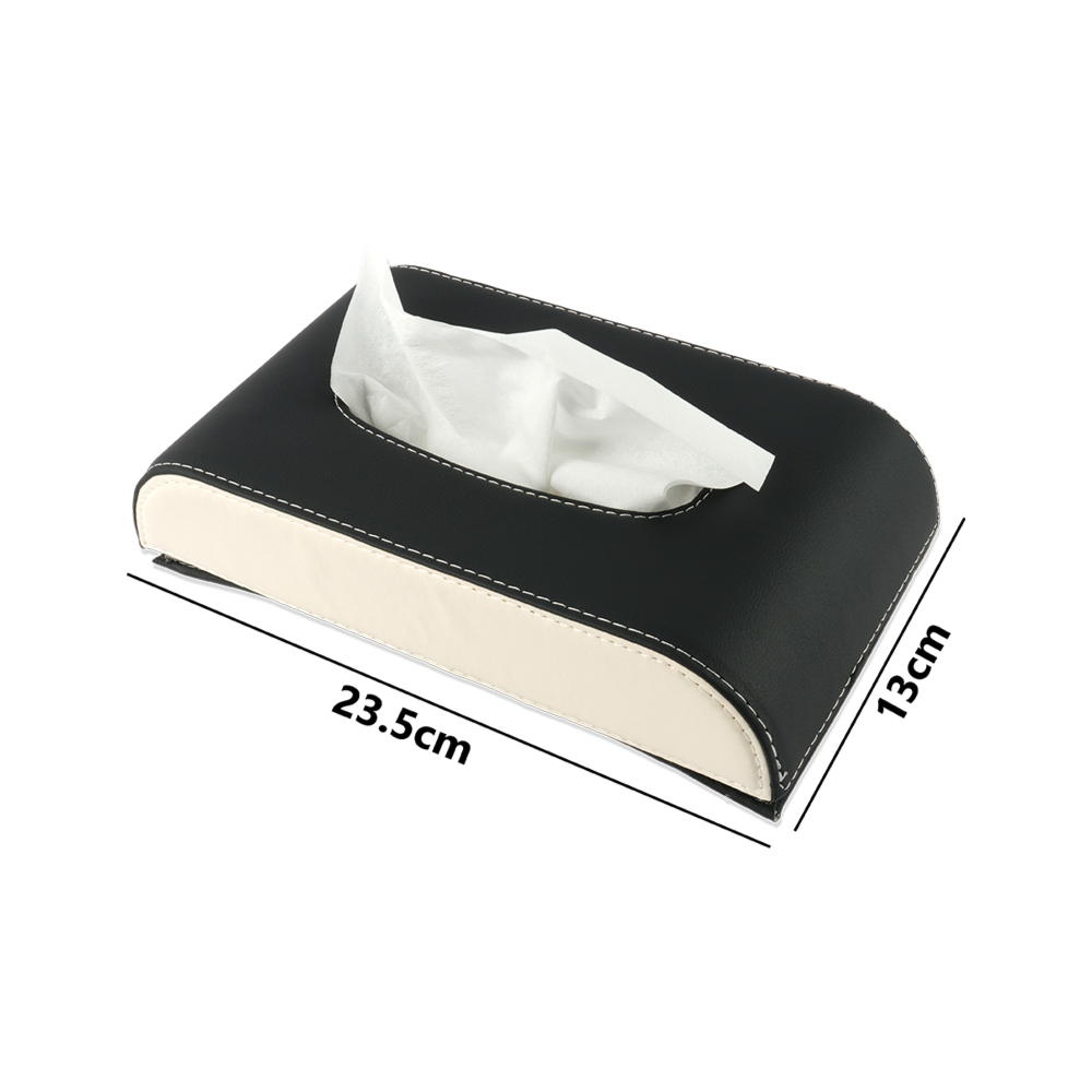 Premium Curved Tissue Box Holder | Elegant Tissue Dispenser for Home, Office & Car