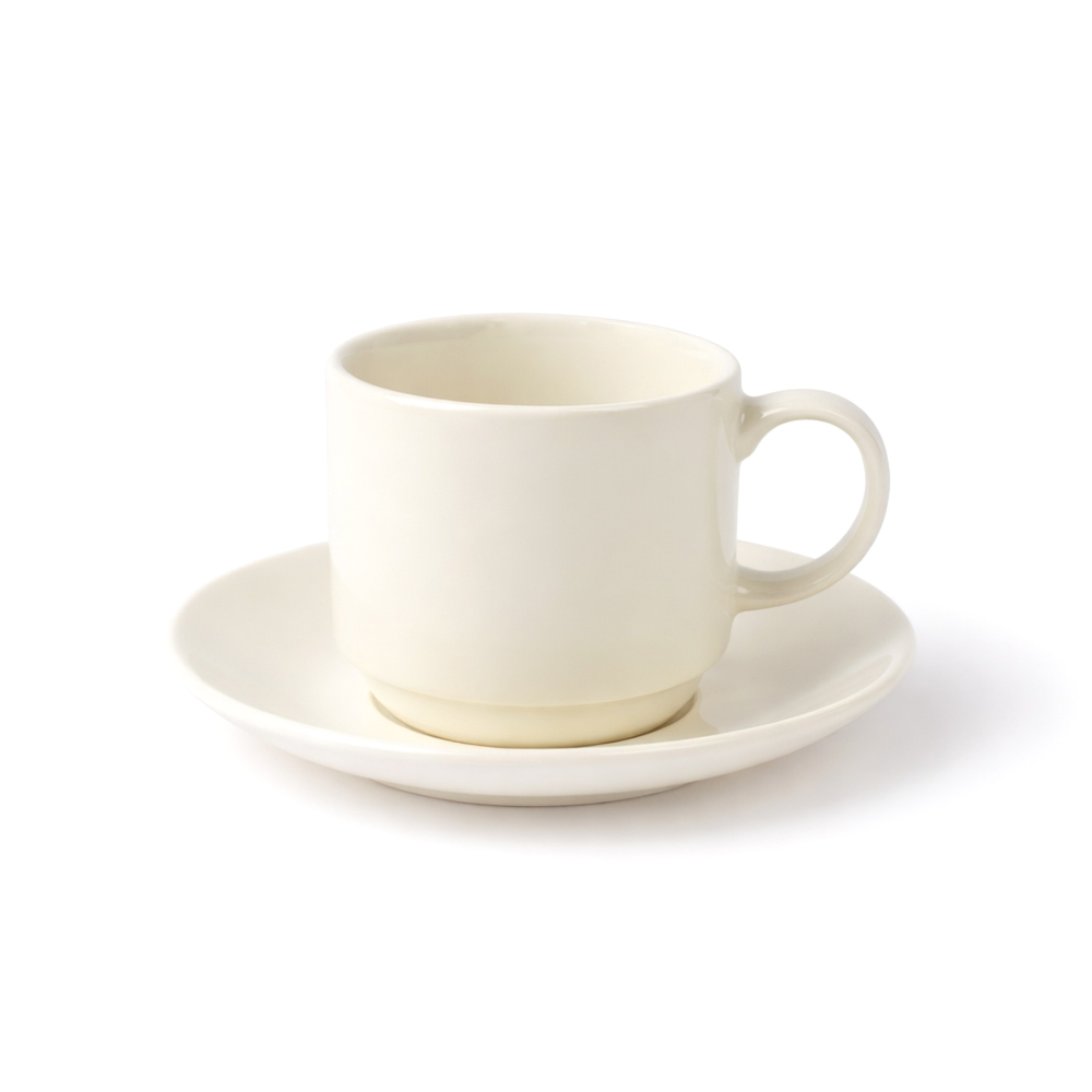 Luxury 12 PCS Ceramic Cup & Saucer Set – Elegant Tea & Coffee Serving Set with Elegant Gift Box Packaging