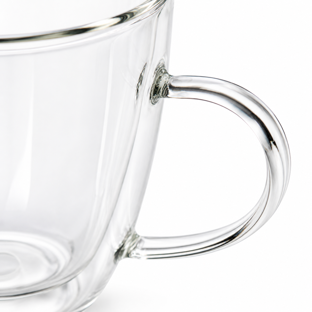 Premium Insulated Double Walled Borosilicate Glass Coffee And Tea Mug
