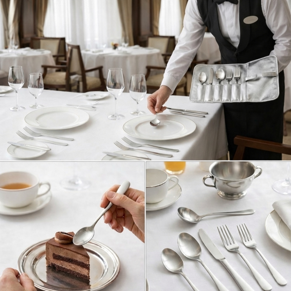 BAVARY 36 PIECE PREMIUM STAINLESS STEEL CUTLERY SET