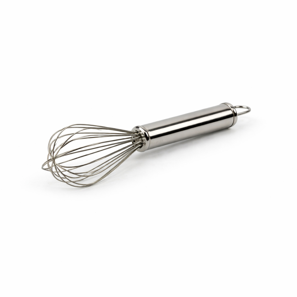 35cm Large Stainless Steel Hand Egg Beater Whisk – Heavy Duty Kitchen Mixing & Baking Tool