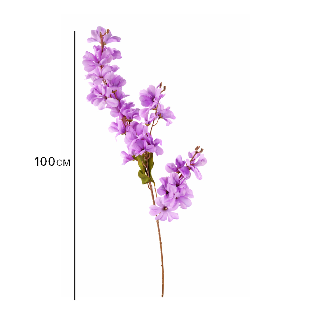 Elegant 100cm Artificial Decorative Flower Branch – Realistic Long Stem Silk Flower for Home, Office & Wedding Decoration