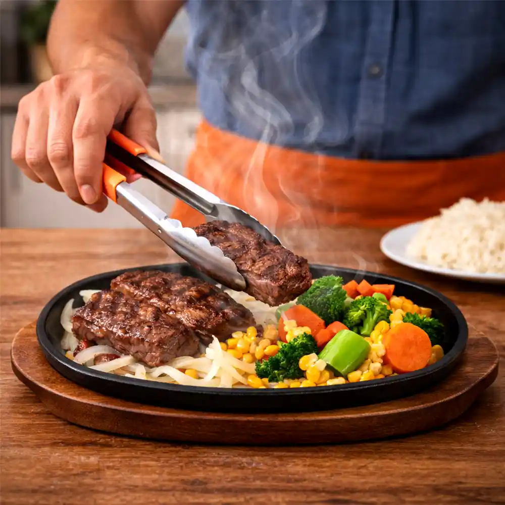 Sizzling Plate | Steak Plate | Iron Plate |Cast Iron Non-Stick Frying Pan |