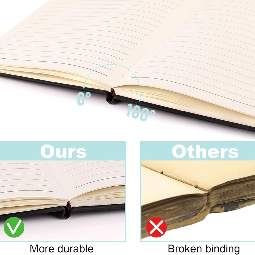 Premium Business Notebook 26cm x 18cm – Executive Professional Diary for Office Meetings, Note Taking & Daily Planning