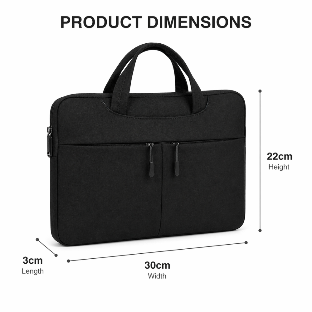 Premium Slim Waterproof Business Laptop Briefcase Professional Office Messenger Bag