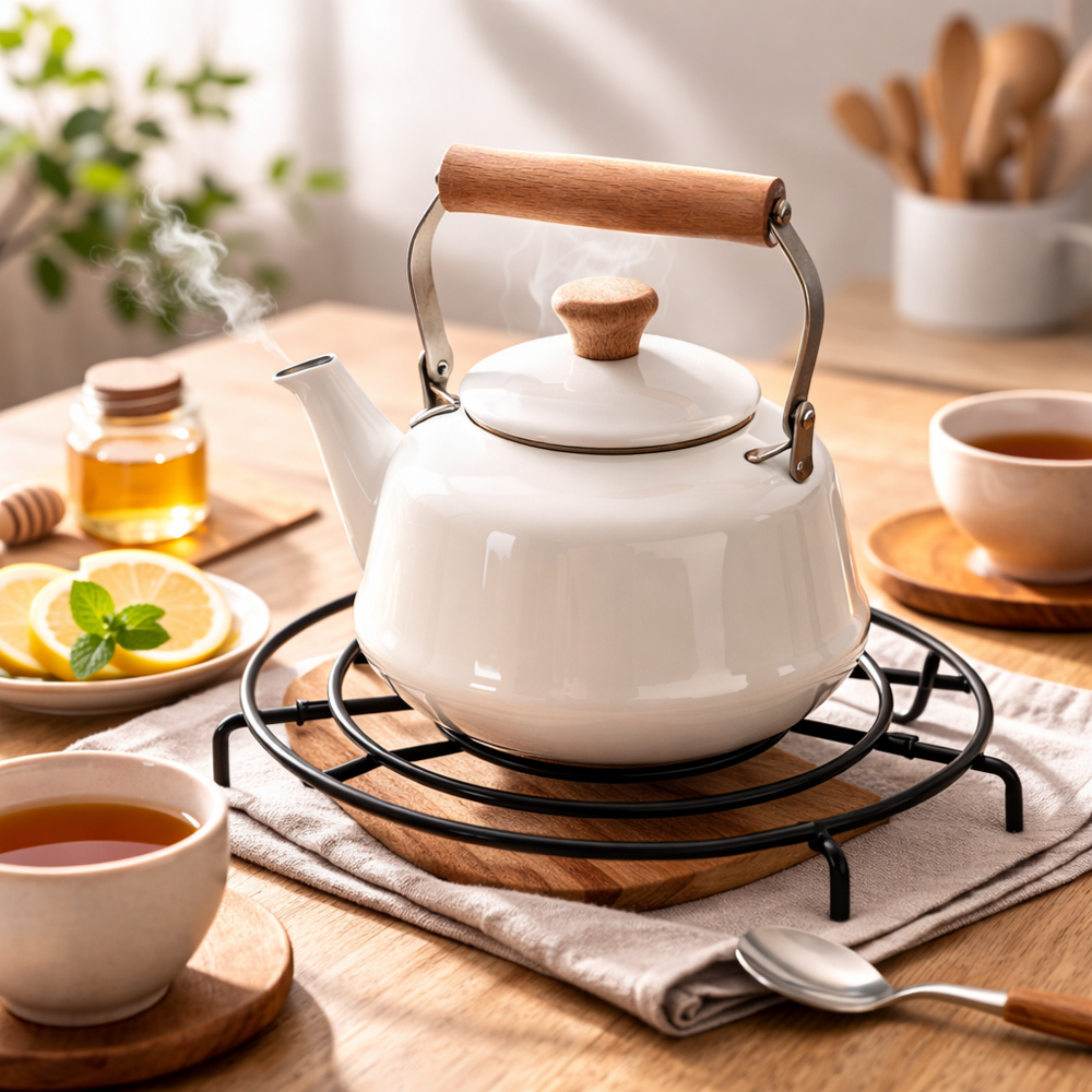 Stainless Steel Trivet - Heat Resistant Hot Pot & Pan Stand (20cm)