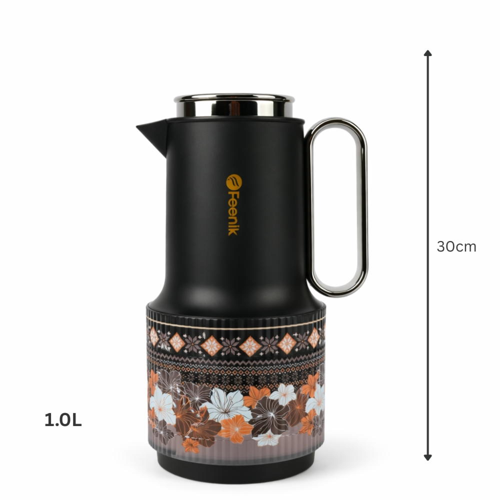 Premium Insulated Vacuum Flask (1L) – Hot & Cold (30cm)