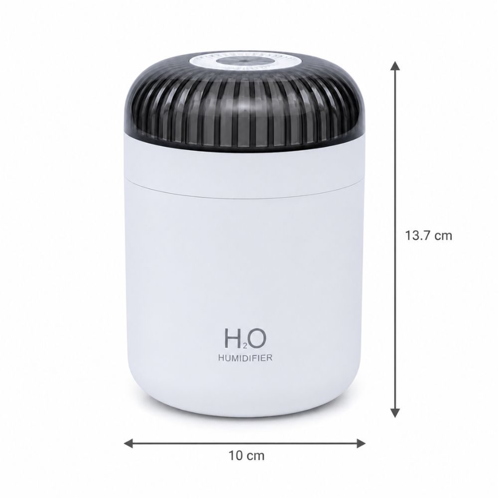Community Centric H2O Branded Personal Portable Humidifier With A Top And Night Functionality  13.7 X 10Cm