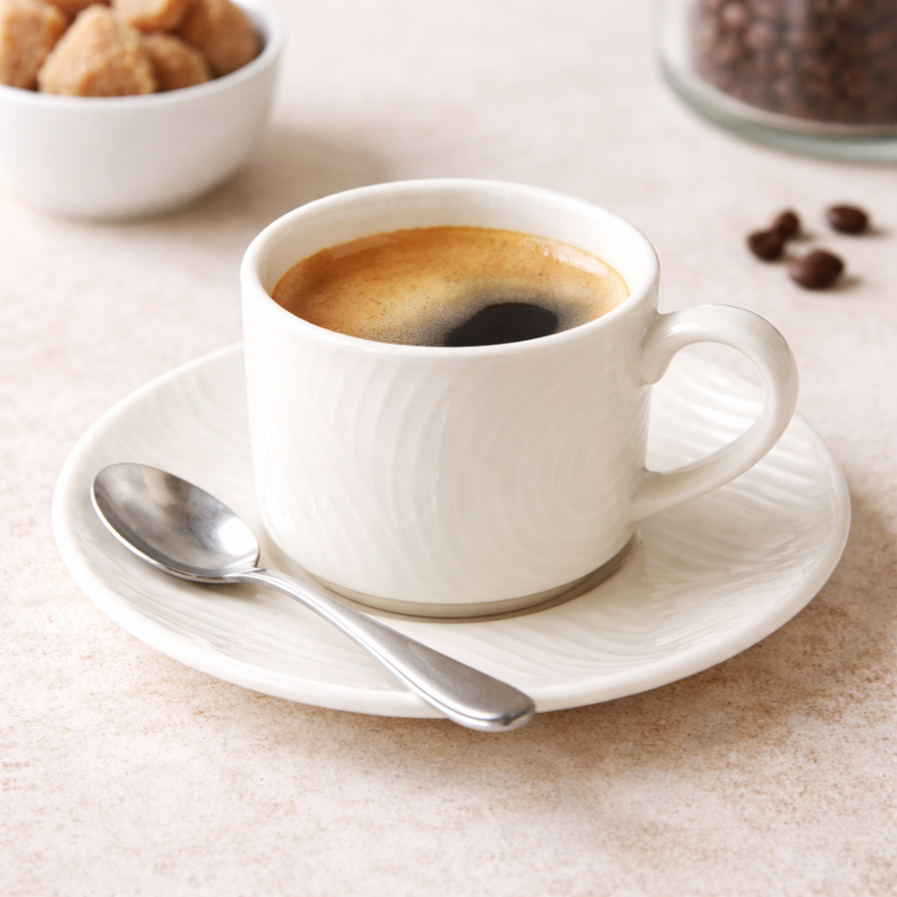 Luxury 12 PCS Ceramic Cup & Saucer Set – Elegant Tea & Coffee Serving Set