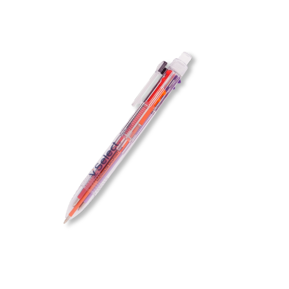 Multicolor Ballpoint Pen – Smooth Writing Colorful Ink Pen for School, Office & Daily Use (15CM)