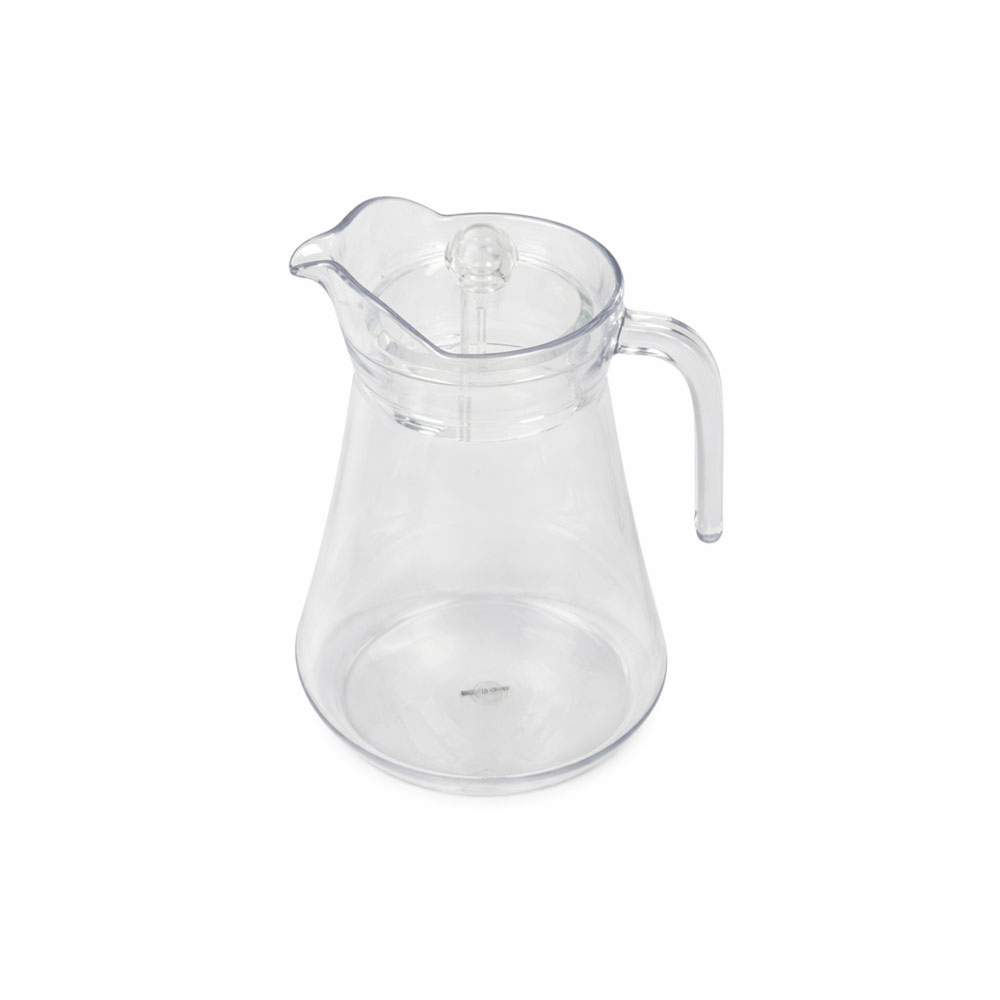 Water Dispenser Jug with Handle & Lid (Transparent)