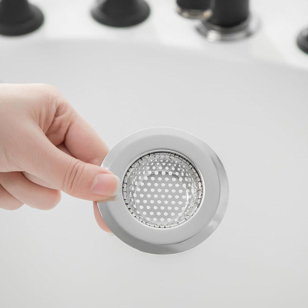 2pcs Stainless Steel Sink Strainer | Drain Filter |Sink Filter Trap