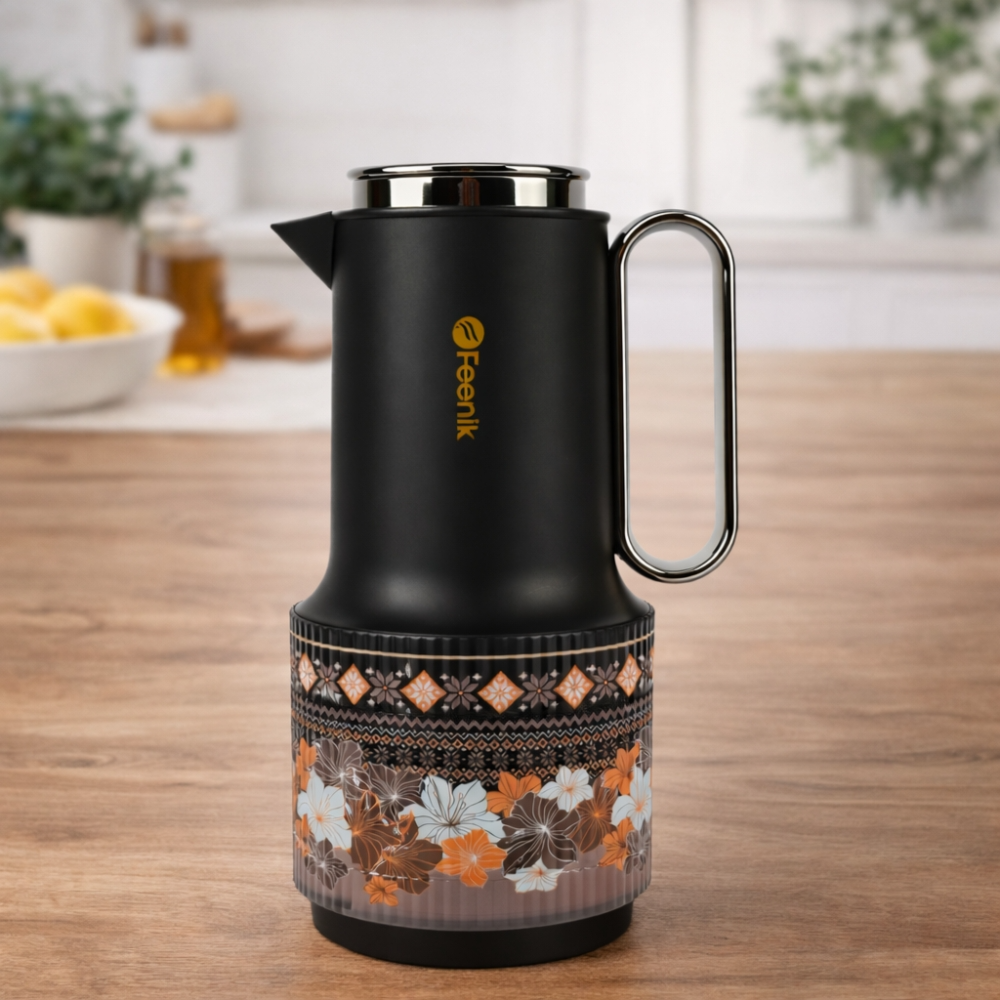 Premium Insulated Vacuum Flask (1L) – Hot & Cold (30cm)
