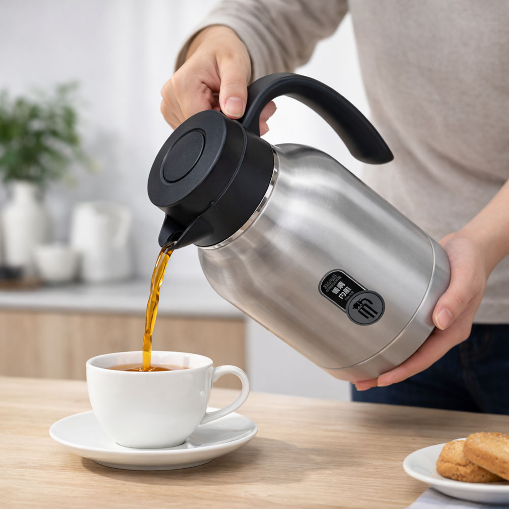 Arabic Vacuum Flask - Insulated Thermos Jug (1.2L)